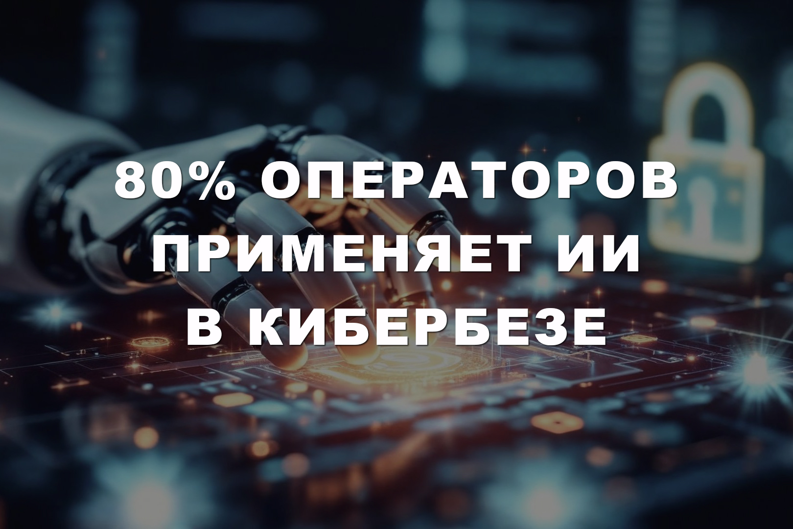80% операторов применяет ИИ в кибербезе